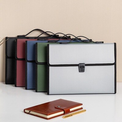 Portable Accordion Expanding File Folder Document Organizer