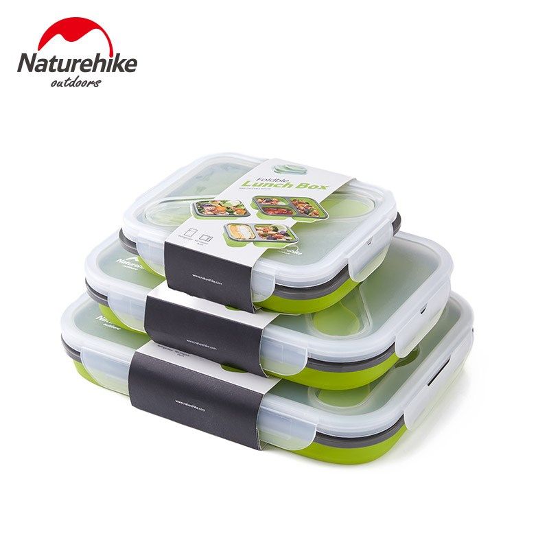 naturehike portable foldable lunch box travel food meal boxe