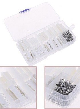200pcs XH Kit 6p 7p 8p 9P 10 Pin 2.54mm Pitch Terminal Kit/H