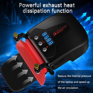 Laptop Cooler Fan Vacuum Notebook Fan Cooling External Air E