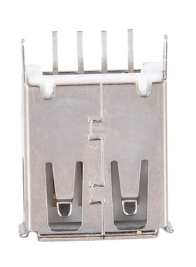 1pcs USB Female Socket Type A 4Pin 180 Degree Solder Connect