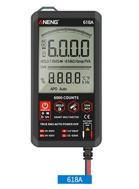 Screen Voltage Frequency Capacitance Resistance Meter Automa