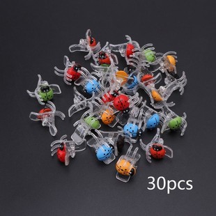 30 Pcs Orchid Clips Ladybug Plant Clips KINGLAKE Garden Supp