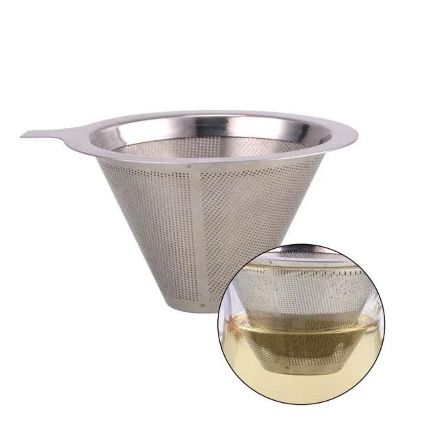 1 Pcs Tea Infuser Basket Extra Fine Mesh Tea Infuser with Ha