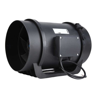 8in EC Duct Fan Motor Ventilation Exhaust Fan Duct Fan PWM A