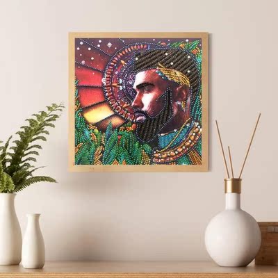 5D DIY Special Shaped Diamond Painting Boy Girls and Beautif