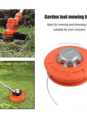 Aluminum Nylon Lawn Mower Head Mower Bump Spool Grass Trimme