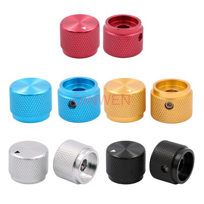 20*15.5mm Full Aluminum Volume Knob Hifi Audio Guitar AMP Ef