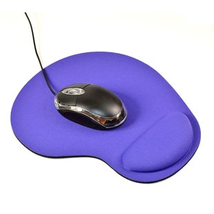New Small Feet Shape Mouse Pad Support Wrist Comfort Mat Soi