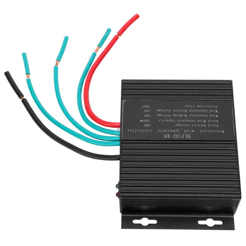 IP67 Waterproof DC 48V 1000W Wind Turbine Generator Controll