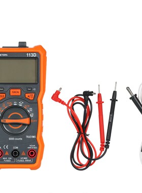 RICHMETERS Multimeter RM113D NCV Digital Multimeter 6000 Cou