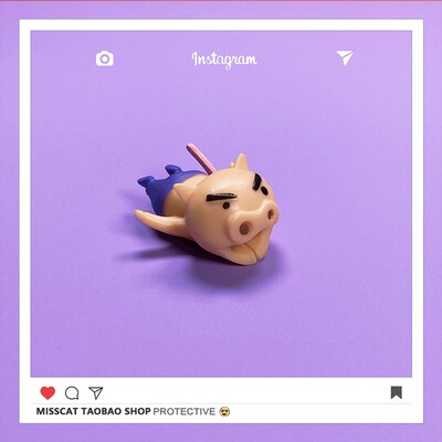 Lovely apple bite cases 12 iphone11 cable phone charger head