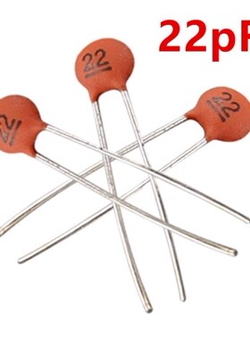 1000pcs/lot 22pF 50V Low Voltage Radial Ceramic Disc Capacit