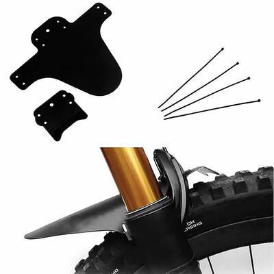 Bike Mud Fender Front and Rear Mudguard Bicycle ABS Plastic
