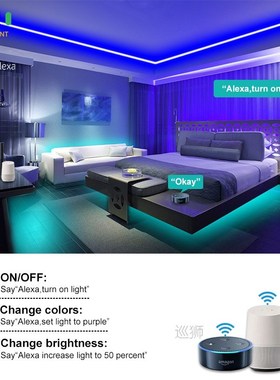 20M 30M 5050 WIFI RGB LED Strips Lights Bluetooth Luces Led