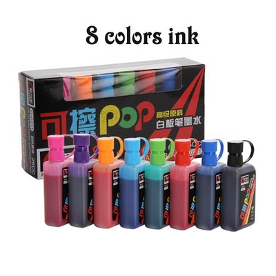 Genvana colored erasing white board markers for ceramic glas