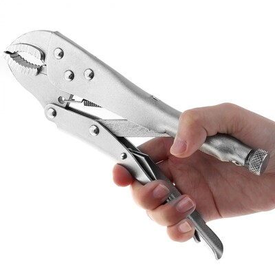 Handle Pliers 10 Inch 45# Steel Vigorously Flat Pliers with