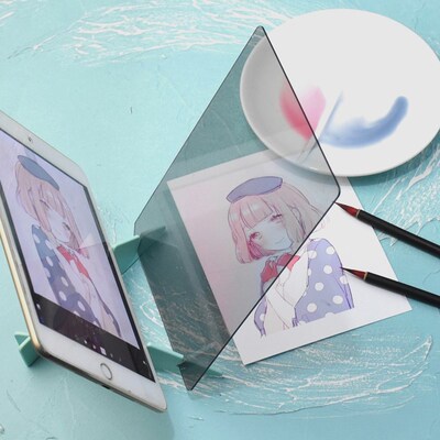 Kids LED Projection Optical Drawing Board Projector Painting