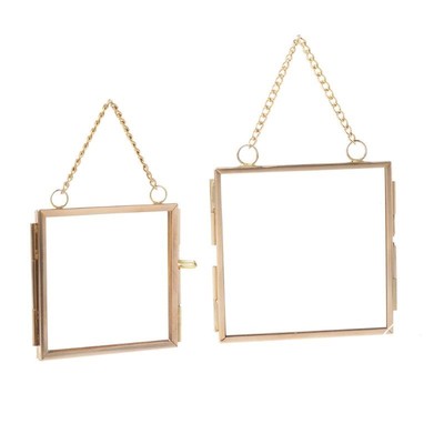 Creative DIY Chain Retro Metal Photo Frame High Translucent