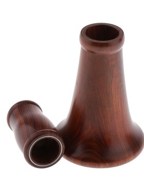 MagiDeal Ebony Clarinet Bell Drop B Two Section Tube Bell