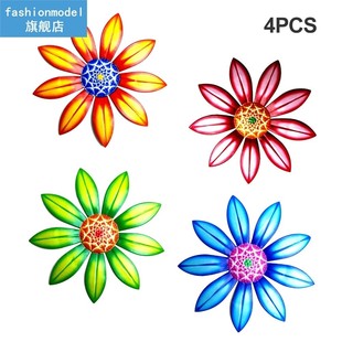 4pcs Office Durable Garden Wall Decoration Craft Home Decor