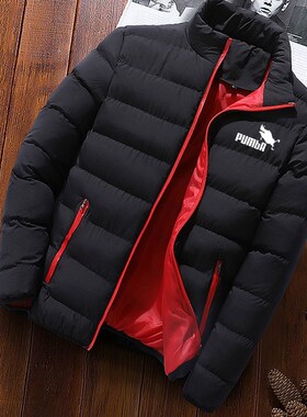 American plus size winter coat men's new thick parka coat th