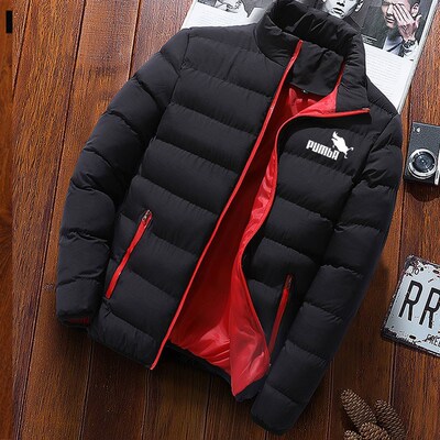 American plus size winter coat men's new thick parka coat th