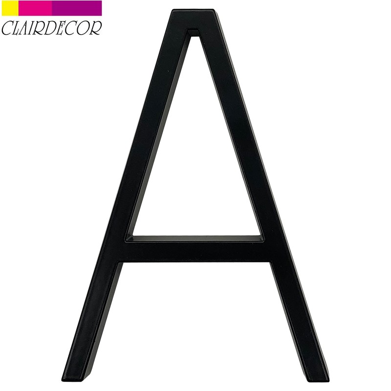12cm Big 3D Modern House Number Door Home Address Numbers fo