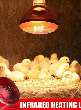 240V Infra Red Heat Lamp Poultry Brooder Chicks Waterproof H