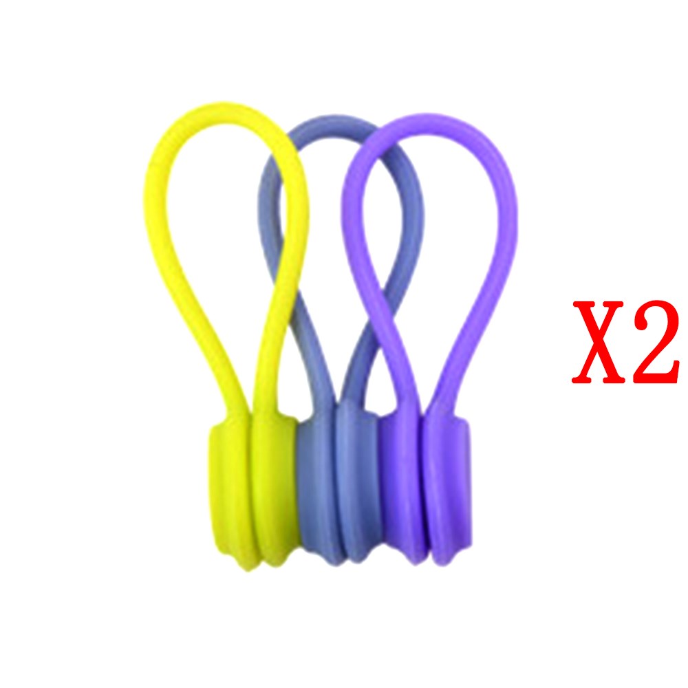 6/3PCS Earphone Cord Winder Cable Holder Organizer s Multi F