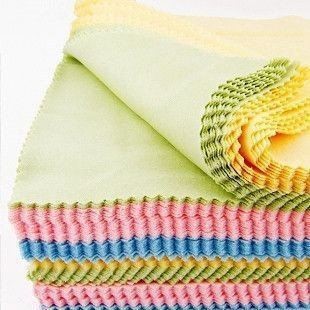 20PCS 13*13Cm Microfiber Sunglasses Cloth For Cleaning Sun G