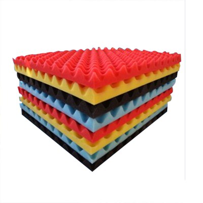 10pcs 50x50cm Wall Mount Sound Absorber Acoustic Proofing Is