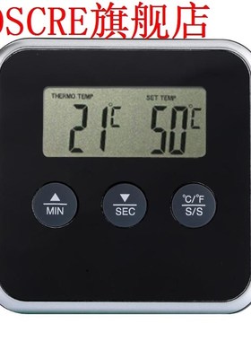 Barbecue Timer Food Cooking Thermometer Garden Supplies Eddi