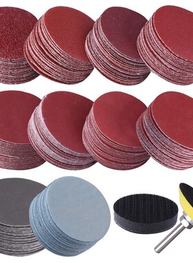 200Pcs 50mm 2 Inch Sander Disc Sanding Discs 80-3000 Grit Pa