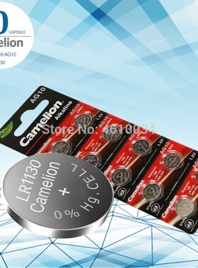 10pcs/lot AG10 389 LR54 SR54 SR1130W  Battery Cell 1.5V AG10