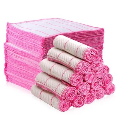 1/2/3Pcs Highly Absorbent Oil Wood Fiber Cleaning Cloths Nat