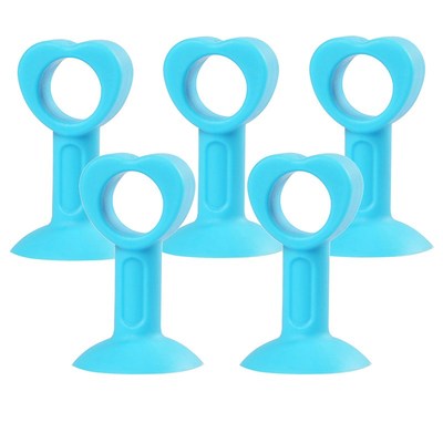 The doorknob fenders door silicone sucker wall stick a