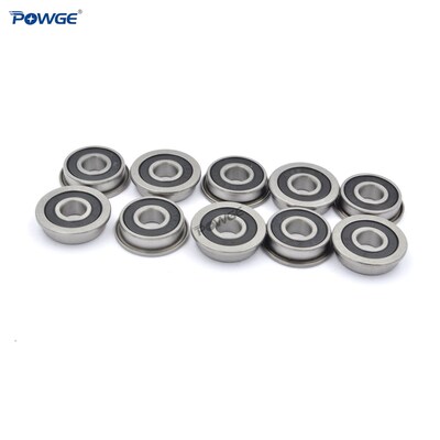 POWGE VORON F695-2RS Bearing 5*13*4 mm ABEC-7 Flanged Miniat