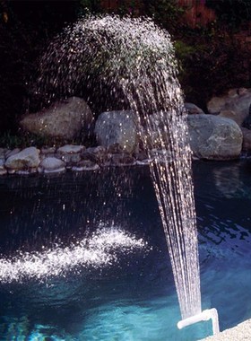 Swimming Pool Waterfall Fountain Kit PVC Feature Water Spay