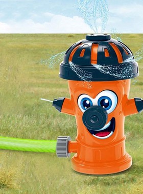 Outdoor Kid Water Spray Toys Fire Hydrant Rotating Sprinkle