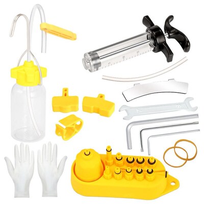 Bicycle MTB Road Bike Hydraulic Disc Brake Oil Bleed Kit Too