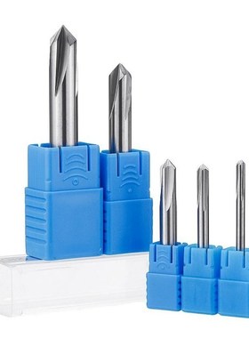 3-12mm 4 Flutes 90 Degree Chamfering Mill for Aluminum Tungs