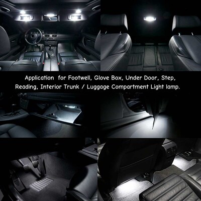 2Pcs LED Courtesy Footwell Under Door Light  63316972605 For