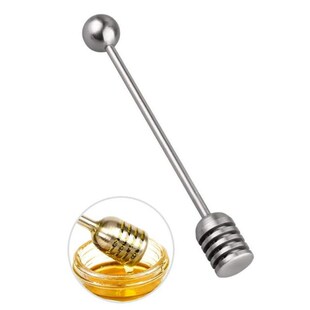304 Stainless Steel Honey Dipper Stick Server Coffee Stirrin