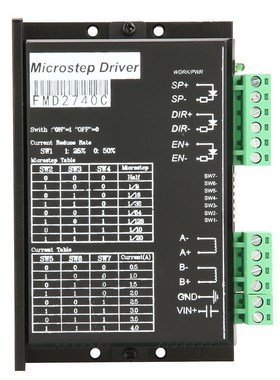 New FMD2740C CNC 2 Phase Stepper Motor Driver 50VDC 4A 128 M