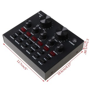 V8 Live Sound Card Voice Changer Multiple Funny Sound Effect