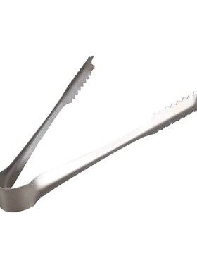 6 inches Stainless Steel Ice Clamp Ice Bucket Tweezers Tweez
