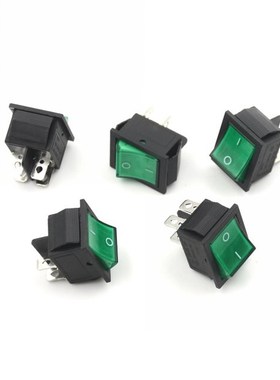 5pcs/lot Lamp 4 Pin ON/OFF 2 Position DPST Rocker Switch 16A