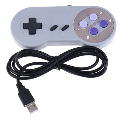 1pc Super Game Controller 适用于 SNES USB Classic Gamepad Ga