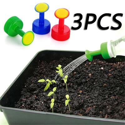 3pcs Gardening Plant Watering Attacht Spray-head Soft Drink